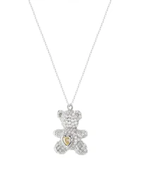 Colar Urso Cravejado