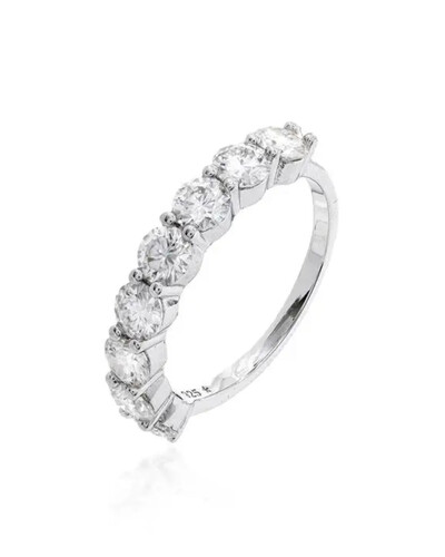 Foto Anel Moissanite