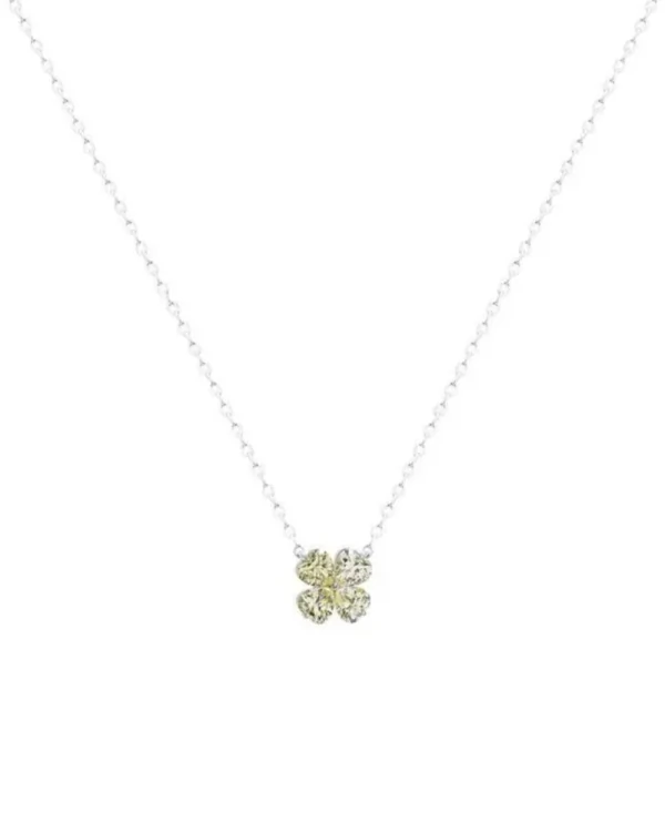 Colar Trevo Peridoto P