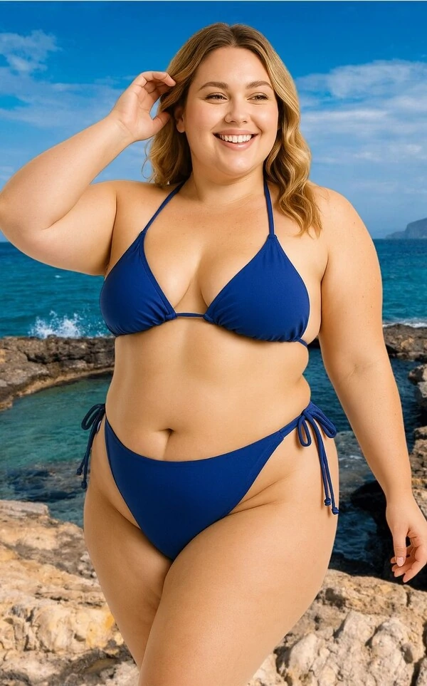 Biquini cortininha com bojo removível ,B169