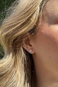 Brinco Ponto de Luz Zircônia 5mm