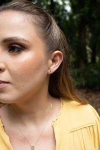 Brinco Ponto de luz 6,5mm