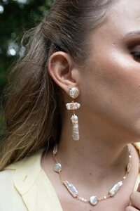 Brinco Pérola Longo Harmonia