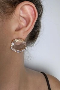 Brinco Quartzo Alquimia