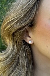 Brinco Ponto de Luz Zircônia 5mm