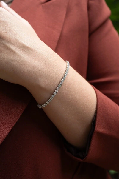Foto Pulseira Moissanite