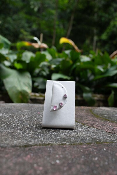 FotoBrinco Trio Rosa Afeto