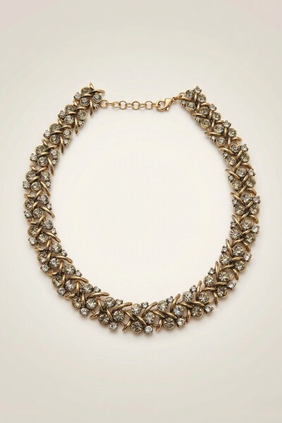 Foto Colar Cristal Vintage Belle Époque