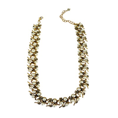 Foto Colar Pérola Vintage Belle Époque