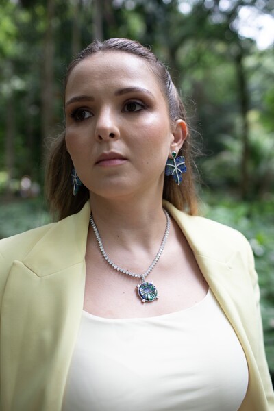 FotoBrinco de Folha Ariela