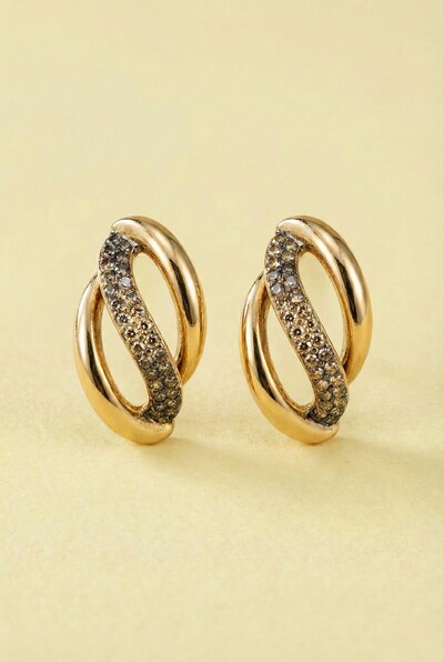 Foto Brinco Onda Vintage Belle Époque