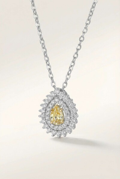 Foto Colar Gota Afeto