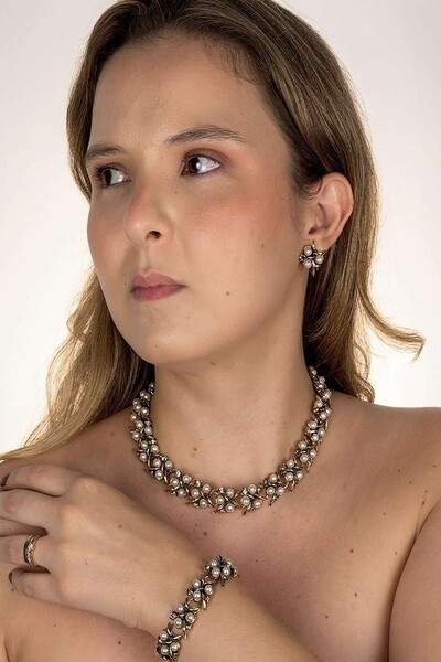 FotoPulseira Pérola Vintage Belle Époque