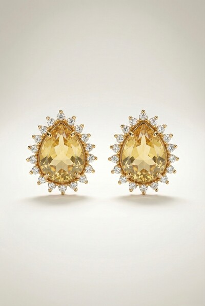 Foto Brinco Green Gold Alquimia