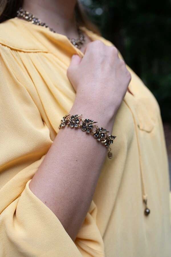 Pulseira Cristal Vintage Belle Époque