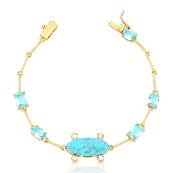 Pulseira Turquesa Acqua