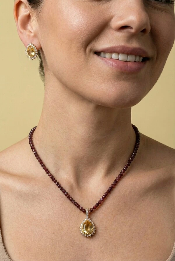 Colar Green Gold Alquimia