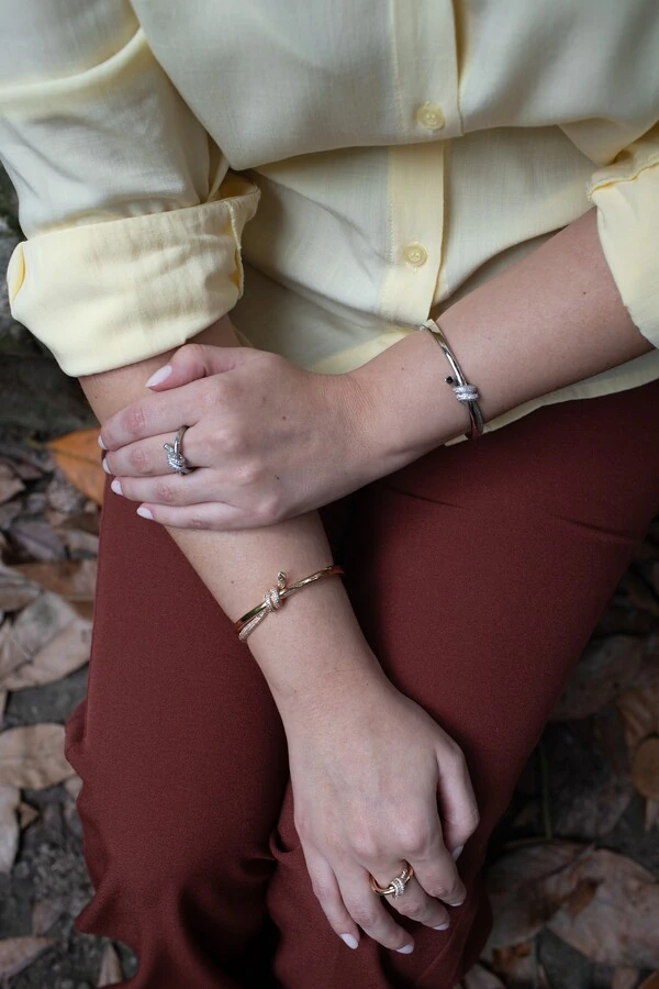 Conjunto Nó Dourado Vinculum