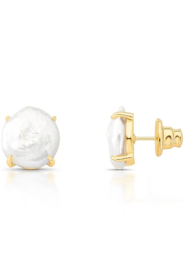 Brinco Pérola Harmonia Redondo