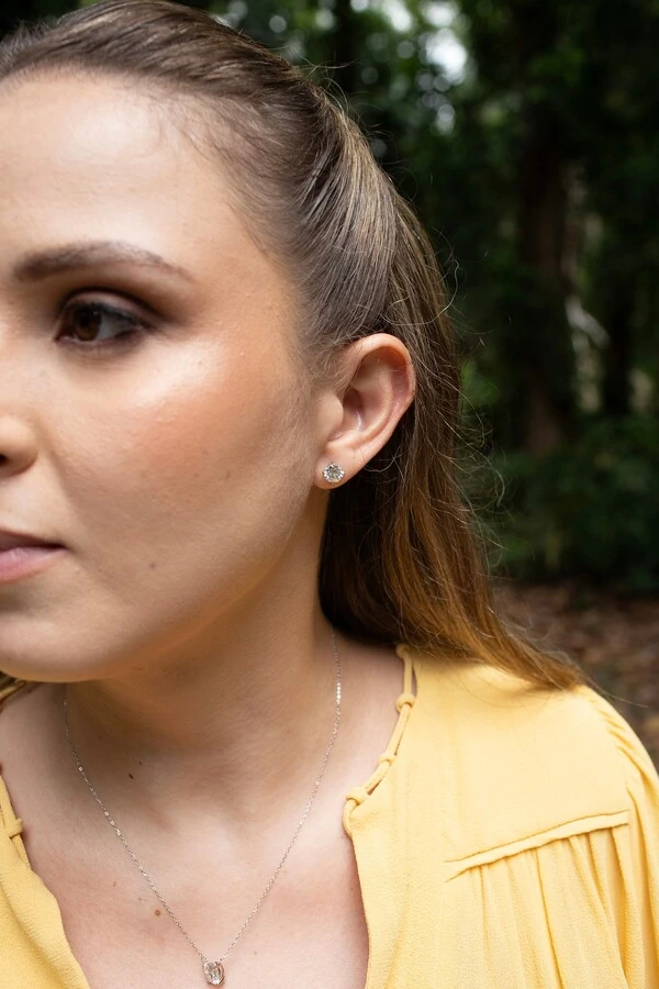 Brinco Ponto de luz 6,5mm