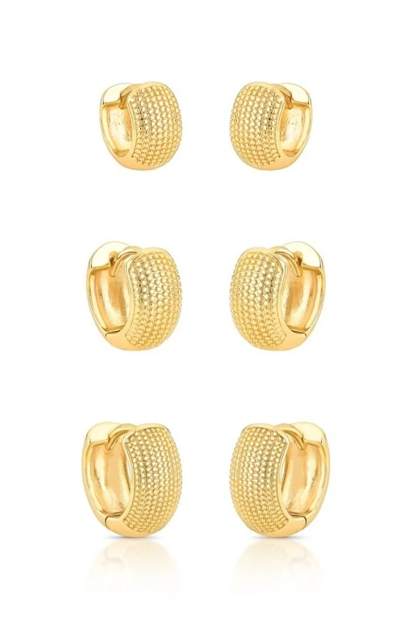 Argola Tríade Dourada