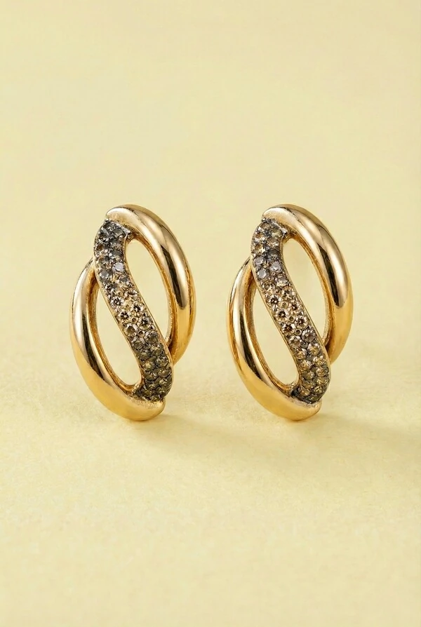 Brinco Onda Vintage Belle Époque