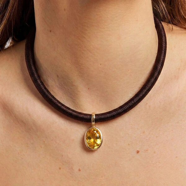Pingente Citrino