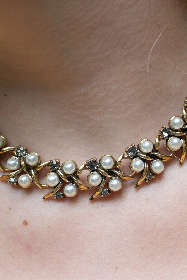 Colar Pérola Vintage Belle Époque