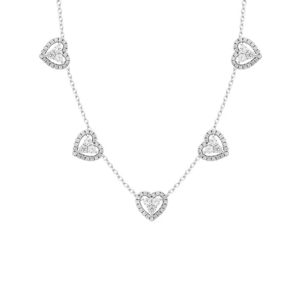 Colar Corações Afeto