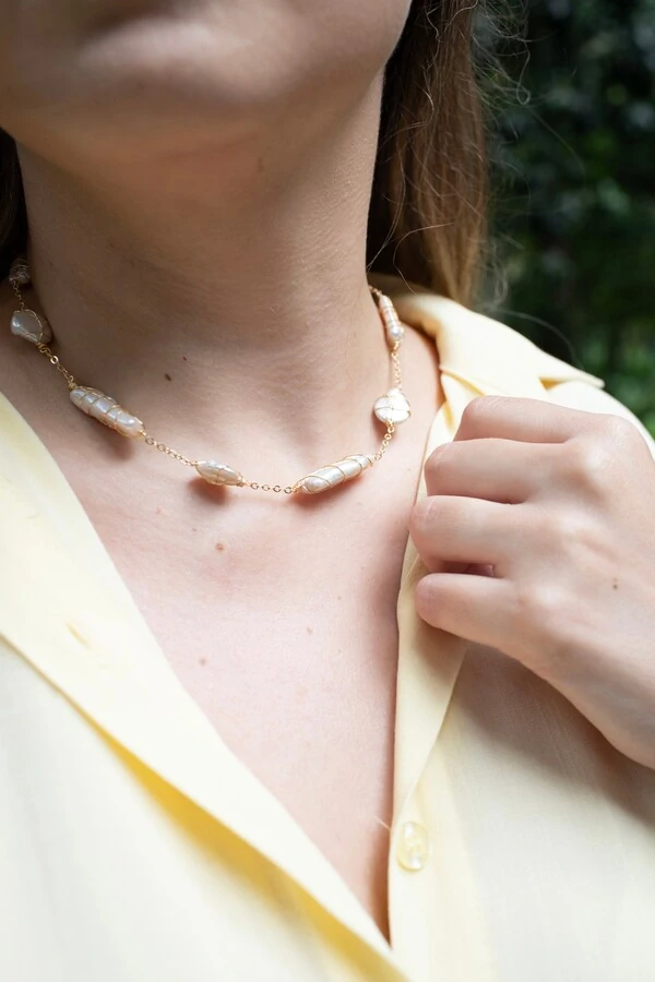 Colar Pérolas Harmonia