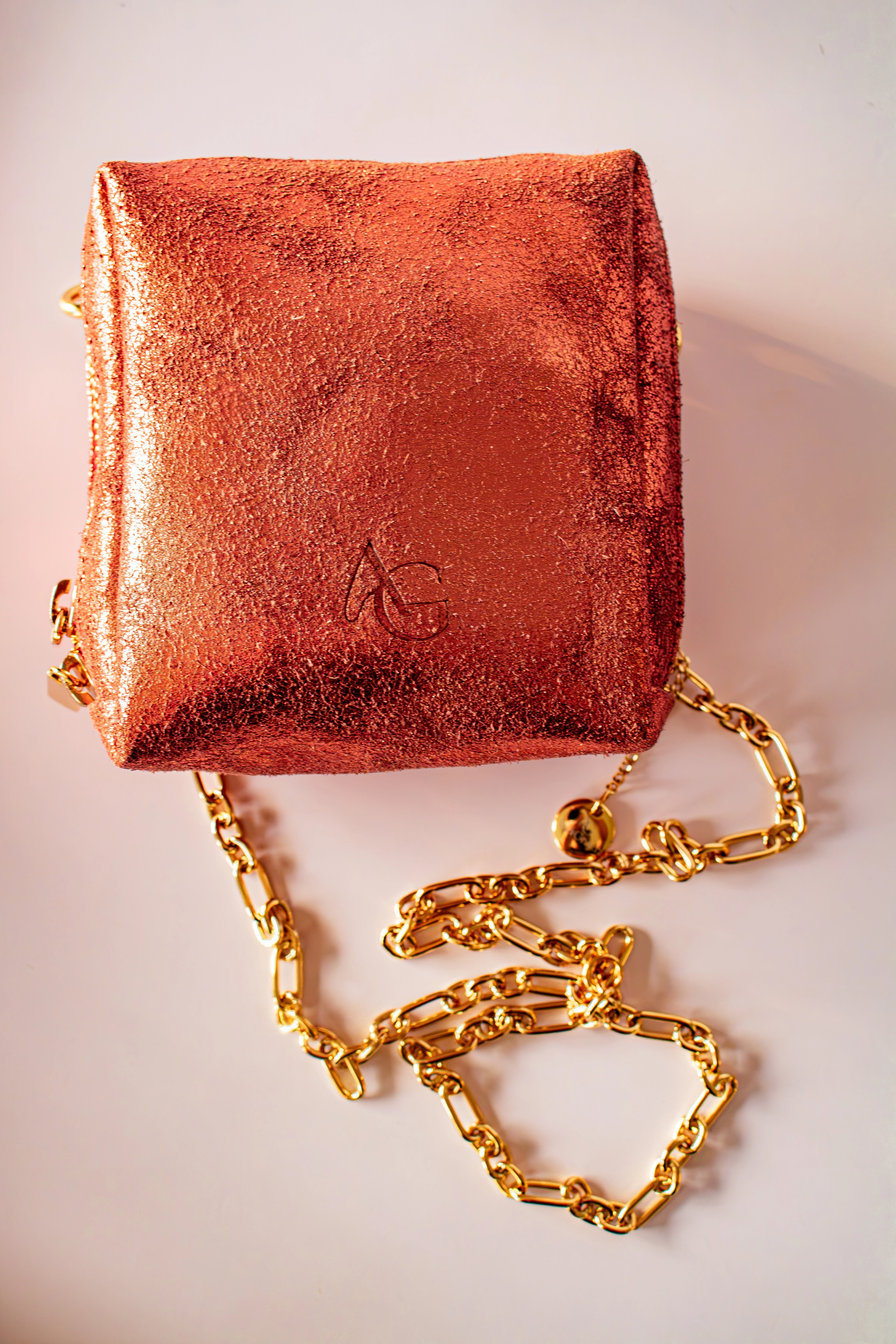 Foto Mini Bag em Couro Legítimo