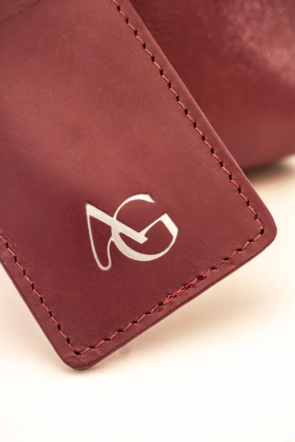 Mini Bags em Couro Legítimo com Chaveiro Porta Batom Removível