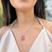 Conjunto gota pedra fusion