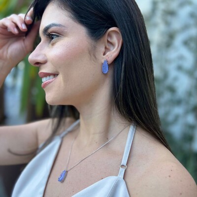 Foto Conjunto gota pedra fusion
