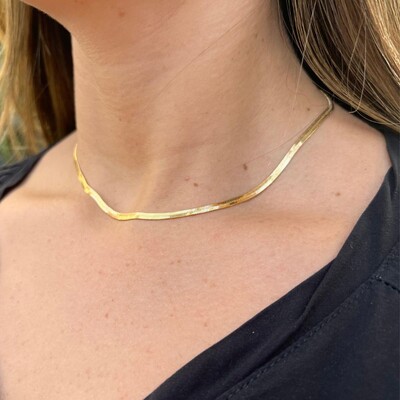 Foto Choker fita fina