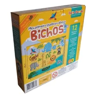 Meu Primeiro Quebra-cabeça Gigante - Bichos