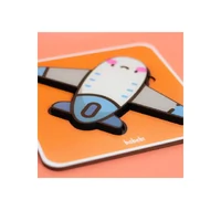 Quebra Cabeça 4 Partes - Avião