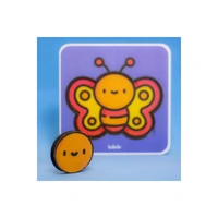 Quebra-cabeça 4 Partes - Borboleta