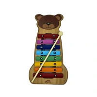 Metalofone Colorido Urso