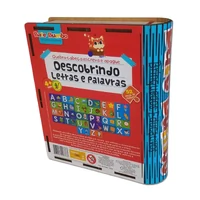 Quebra-Cabeça Escreva e Apague - Descobrindo Letras e Palavras