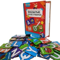 Quebra-Cabeça Escreva e Apague - Descobrindo Letras e Palavras