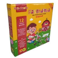 Meu Primeiro Quebra-cabeça Gigante - Fazendinha