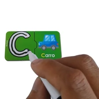 Quebra-Cabeça Escreva e Apague - Descobrindo Letras e Palavras