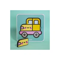 Quebra-cabeça 4 Partes - Carro
