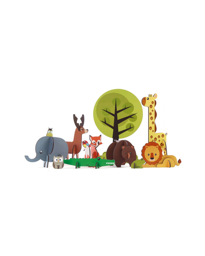 FotoQuebra-cabeça 3D - Animais da Savana