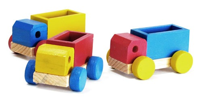 Foto Conjunto de Mini Caminhões