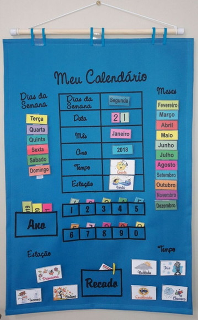 Foto Meu Calendário Português
