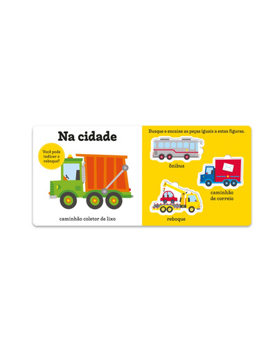 FotoMeu Primeiro Livro De Encaixe - Veículos