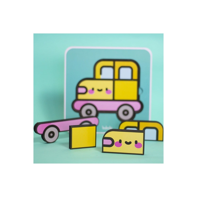 FotoQuebra-cabeça 4 Partes - Carro