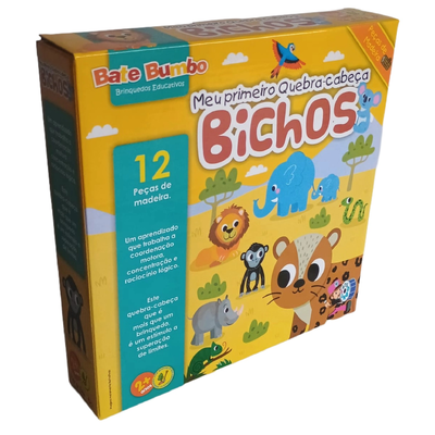 Foto Meu Primeiro Quebra-cabeça Gigante - Bichos